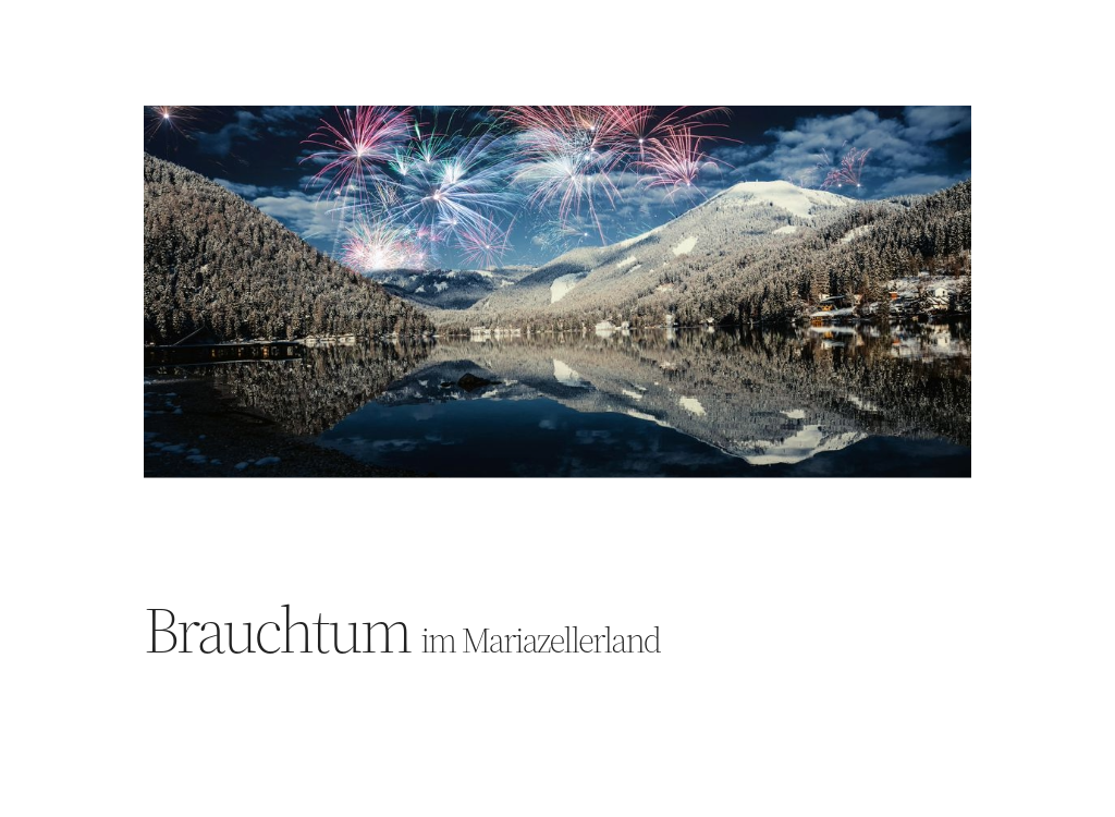 Brauchtum Bauernsilvester © Fred Lindmoser