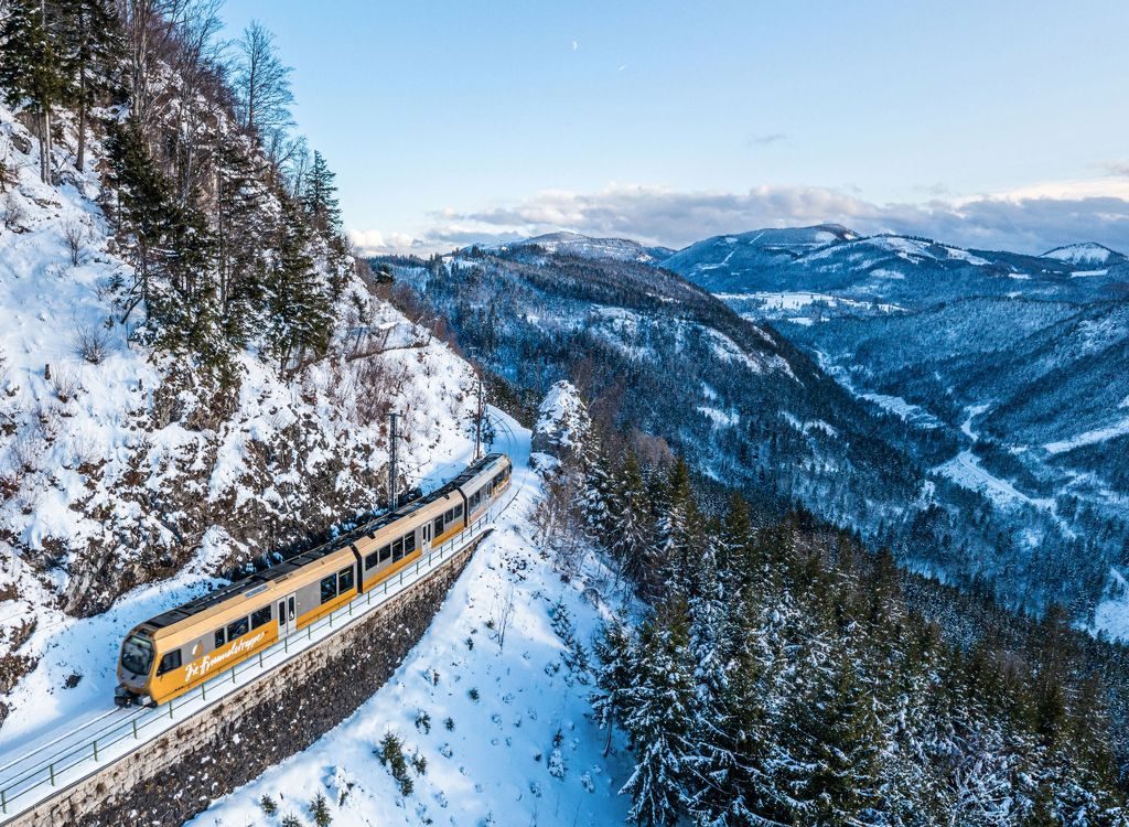 Mariazellerbahn im Winter © NÖVOG/Weg(er)bauer